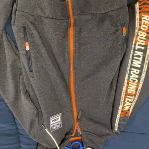 Moto GP Red Bull KTM Racing Team Blue Hoodie Zip Jacket